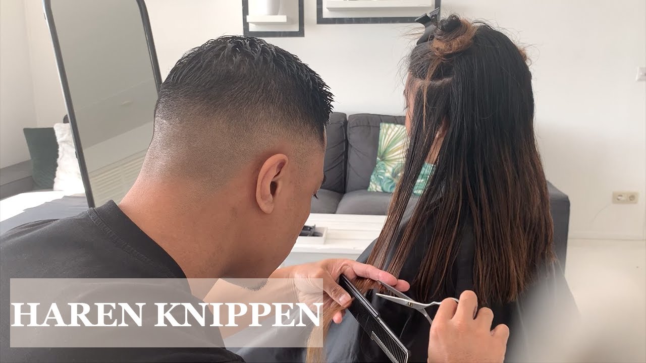 TALITHA'S VIDEO - MIJN VRIEND KNIPT MIJN HAAR 😱💇🏽‍♀️