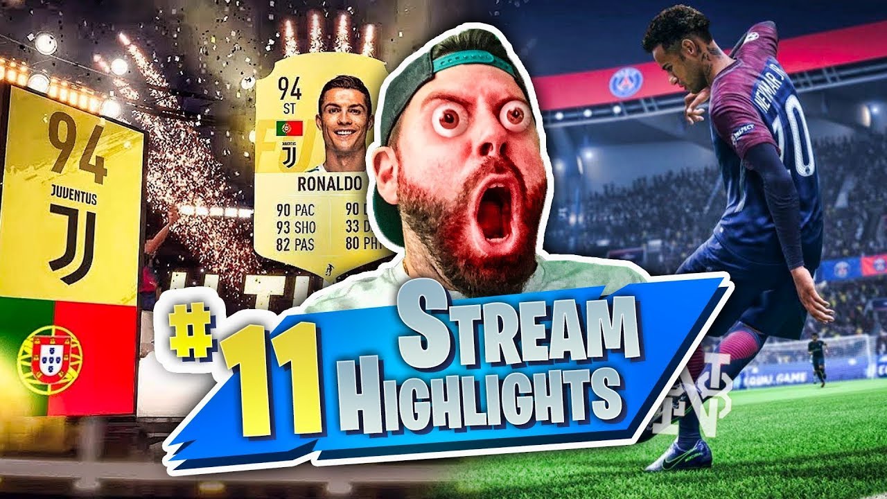 FIFA 19 early access PACKS, GAMEPLAY RAGE and FUNNY MOMENTS - NICK28T STREAM HIGHLIGHTS #11 2018