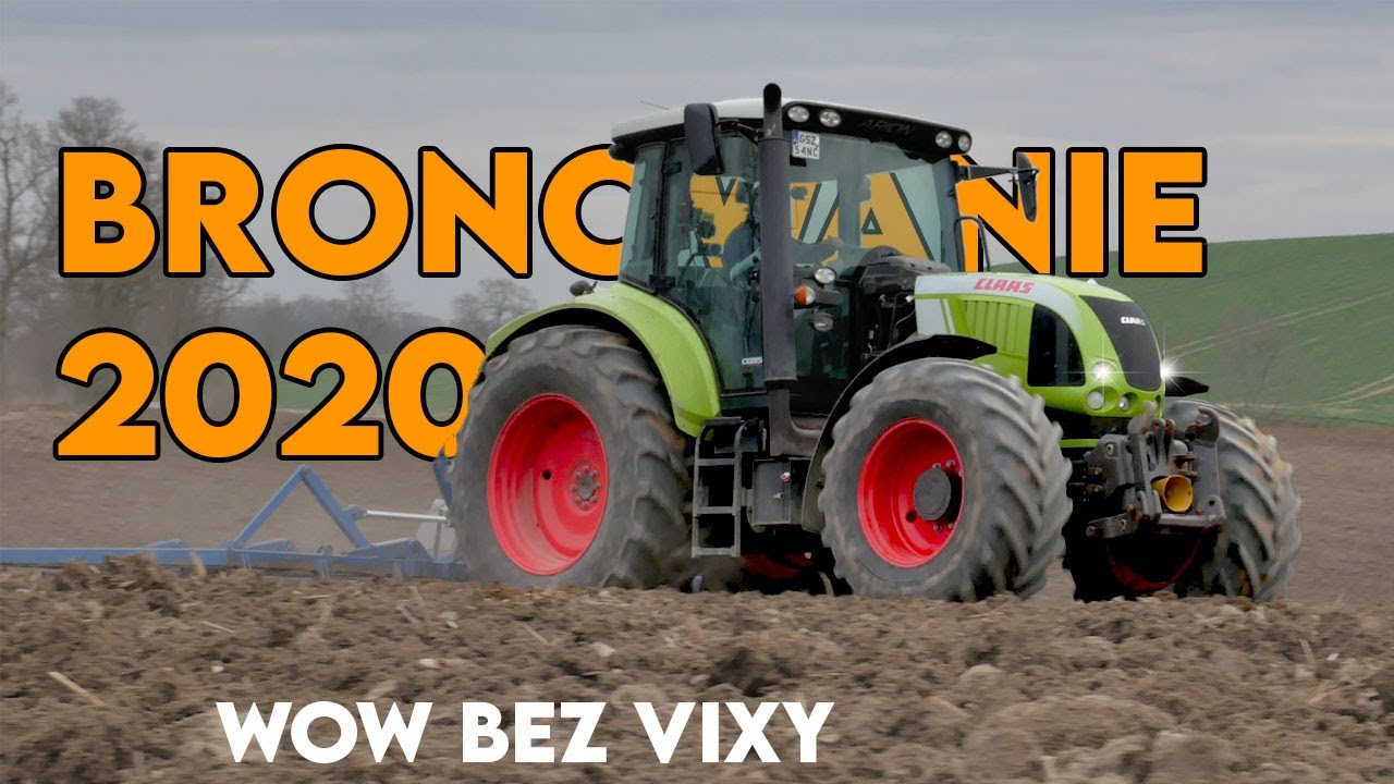 Bronowanie 2020 ! Claas Arion 620 z fajnymi bronami | Bez VIXY? ZOBACZ JAK!