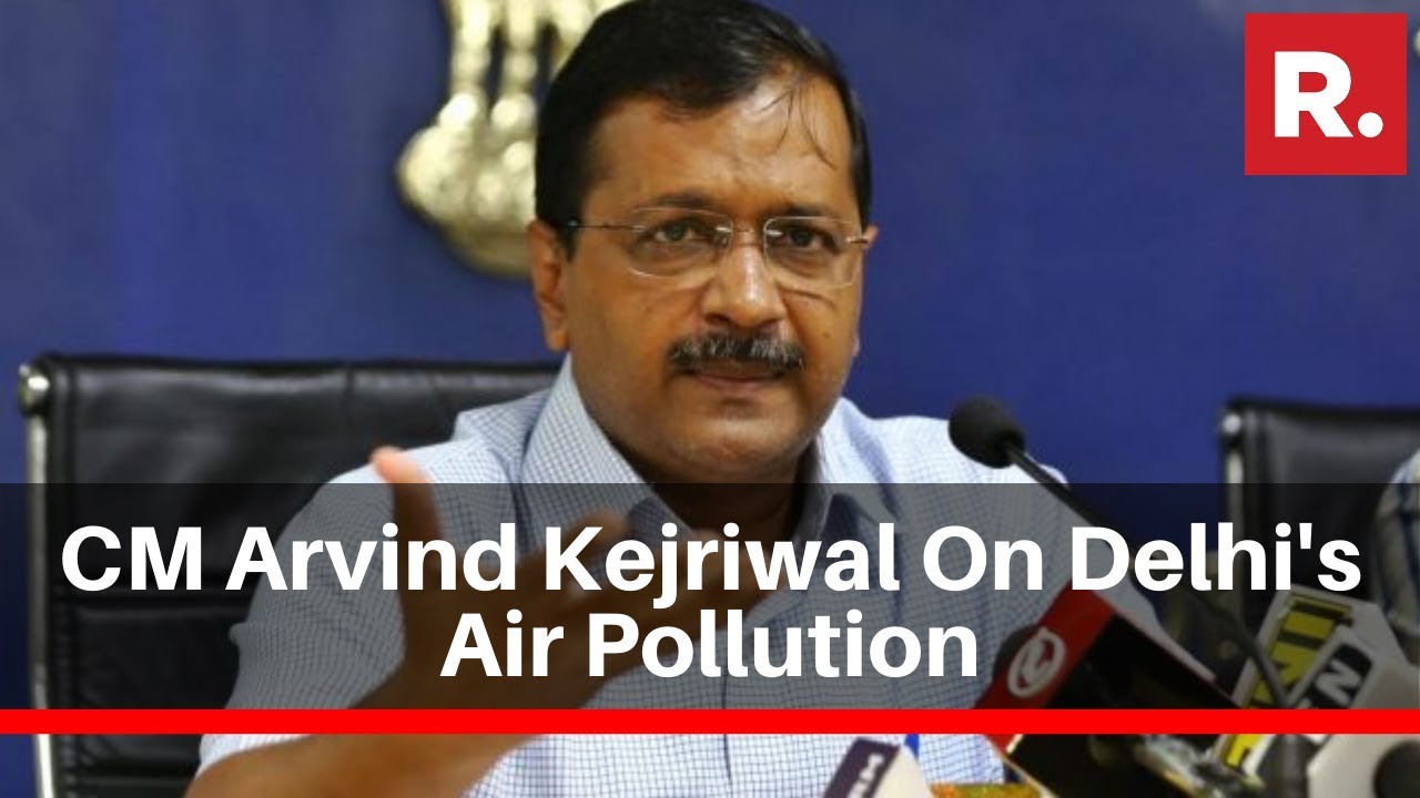 CM Arvind Kejriwal Briefs Media, Speaks On Delhi's Air Pollution And Air Quality levels