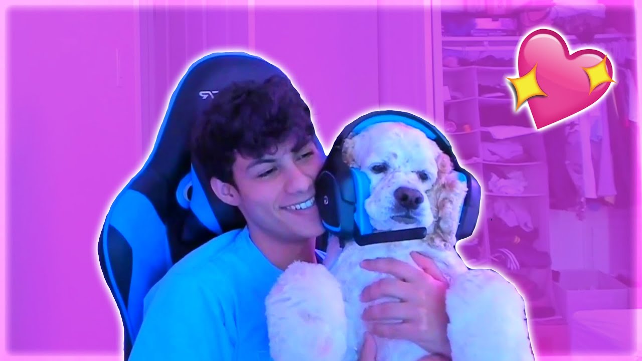 Ronaldo Makes His *CUTE* DOG Do TRICKS and TALK To Chat! (Ron Stream Highlights)