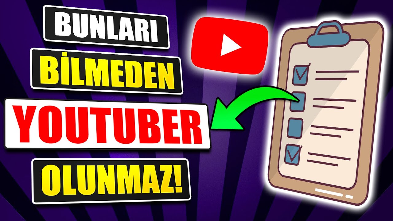 YOUTUBER OLMA YOLUNDA BÜYÜK HATALAR 🔥 Youtube Kanalı Nasıl Büyütülür ? - Abone - İzlenme Arttırma