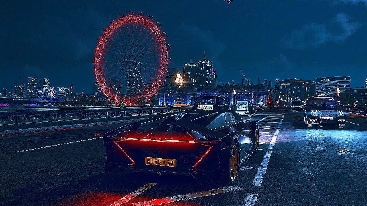 Watch Dogs Legion - Night Gameplay Free Roam London 4K 60FPS HDR + Ray Tracing
