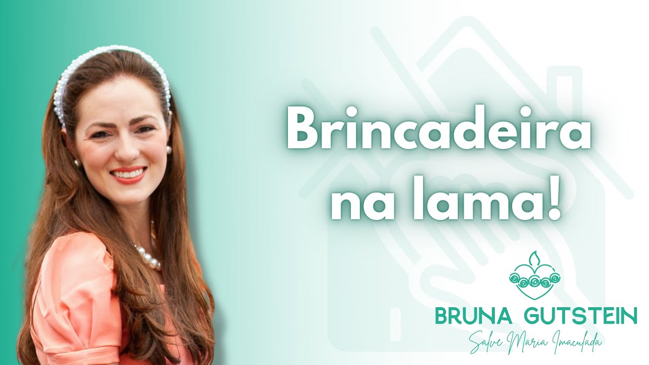 Brincadeira na lama - Vida real