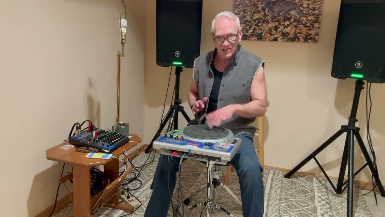 Second Sky 2/14/26 Mike Mooney Roland Handsonic drums