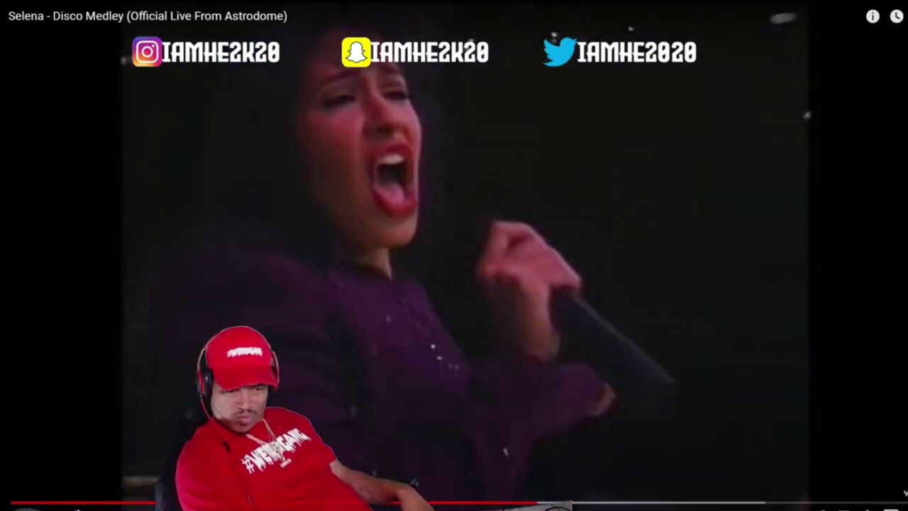 SELENA - DISCO MEDLEY (REACTION)