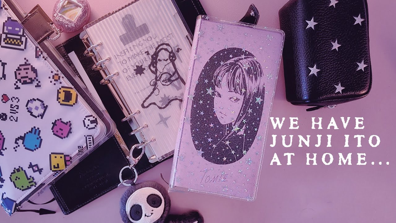 DIY Hobonichi x Junji Ito Tomie cover to overcome the fomo