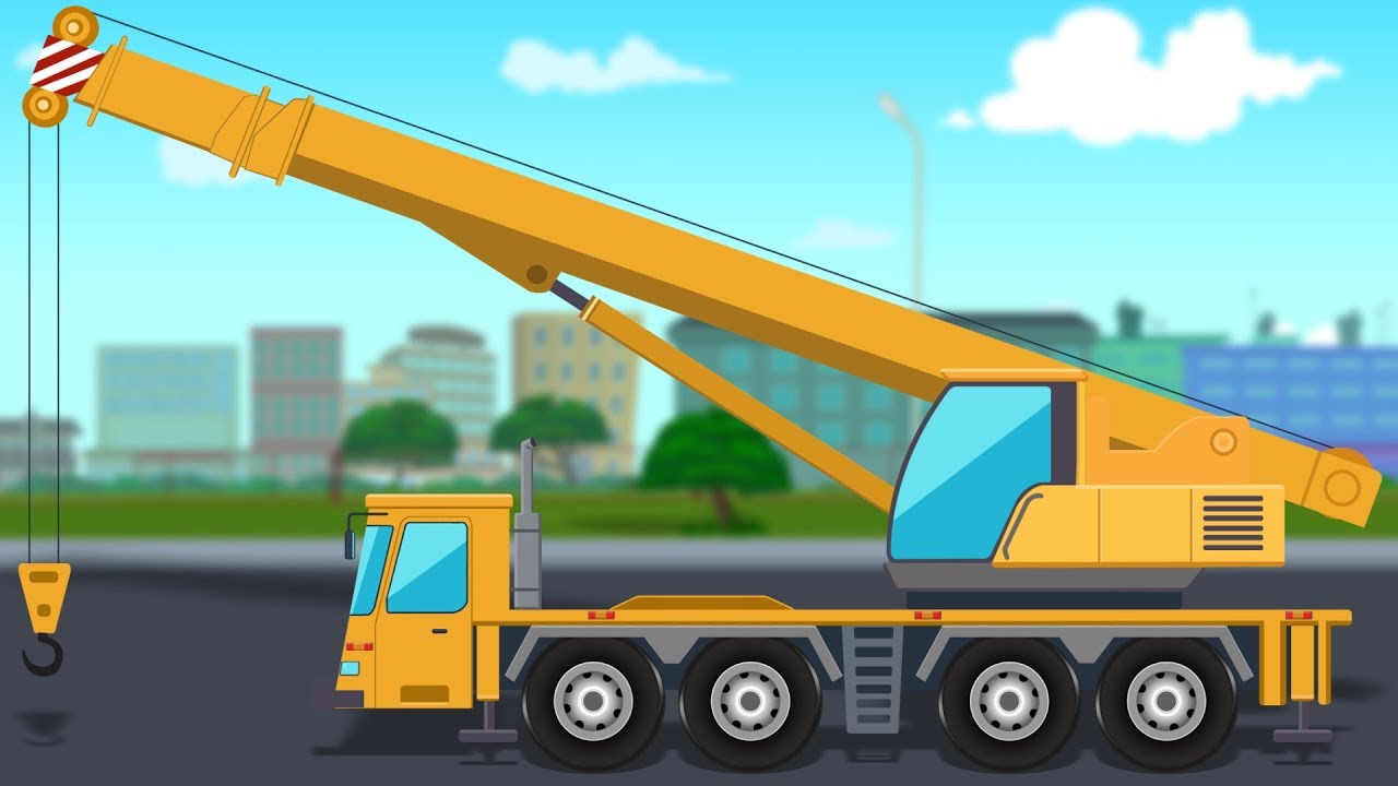 Crane | Formation and Uses | Construction Vehicle for Kids and Preschoolers