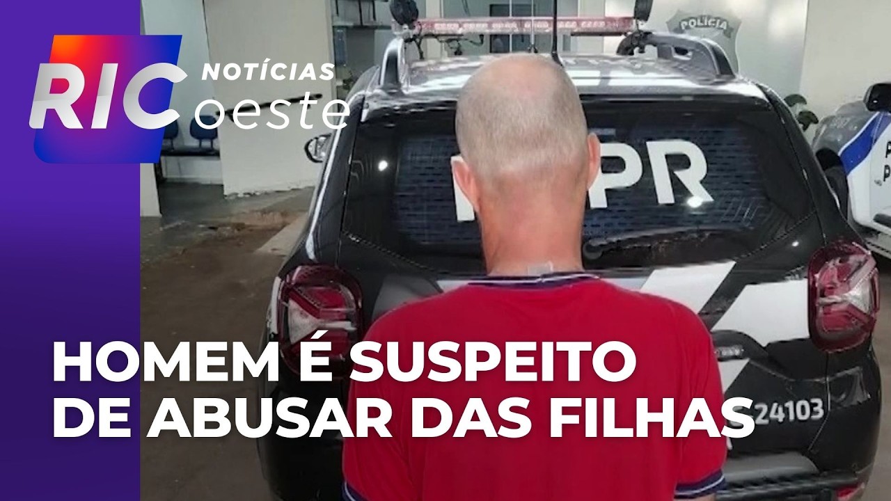 Homem é preso suspeito de abusar das filhas de 7 e 8 anos; filho presenciava os atos