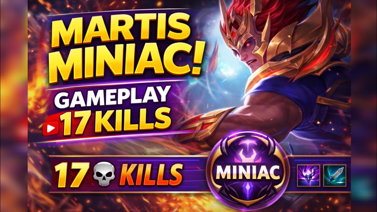 Miniac Martis Epic battle#martis #srgaming #mlbb  