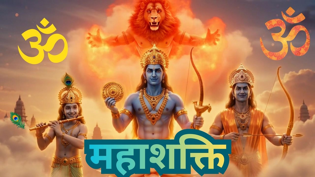 सुबह का सबसे शक्तिशाली भजन | हरि नाम का चमत्कार |  Vishnu Ram Krishna Narasimha | #vishnu #ram