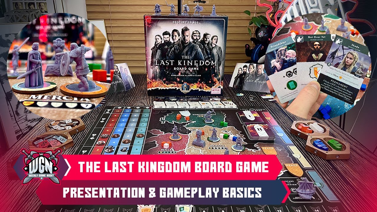 The Last Kingdom - presentation and gameplay basics of medieval Blood Rage!