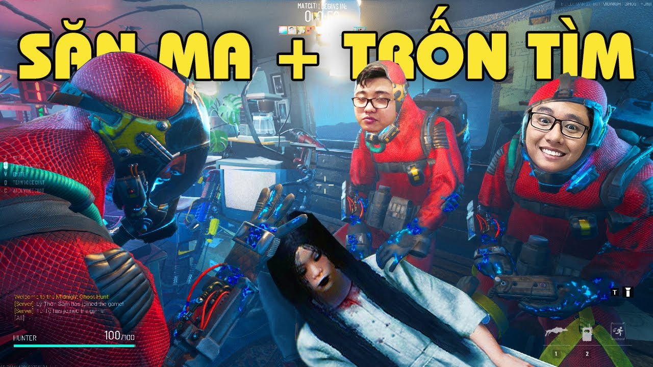 Midnight GHOST Hunt - GAME CO-OP MỚI KẾT HỢP SĂN MA VỚI... TRỐN T&Igrave;M =))) C&ocirc;ng nhận kh&oacute; m&agrave; hay !!!