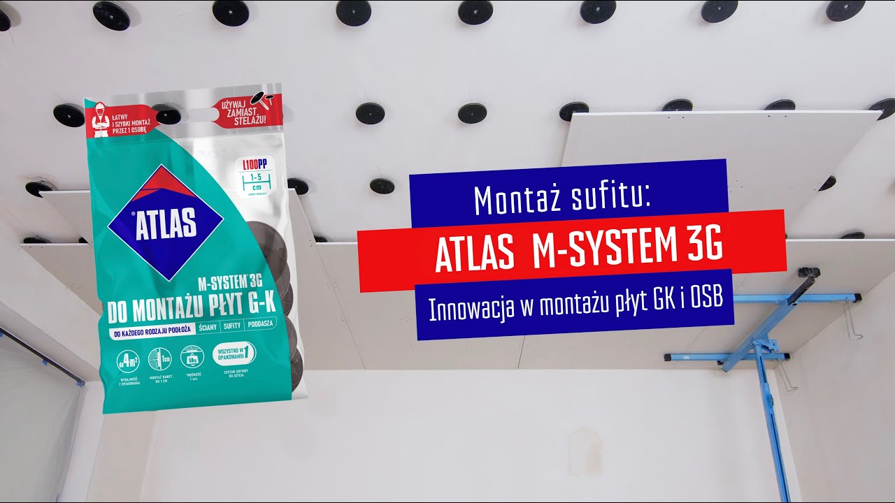 Jak zamontować SUFIT z ATLAS M-SYSTEM 3G? Instrukcja krok po kroku