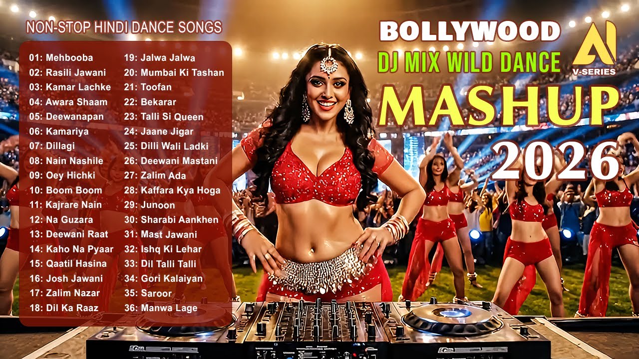 NEW Bollywood DJ Mix Wild Dance Mashup 2026 | Non-Stop Hindi Songs | Ultimate Party Remix
