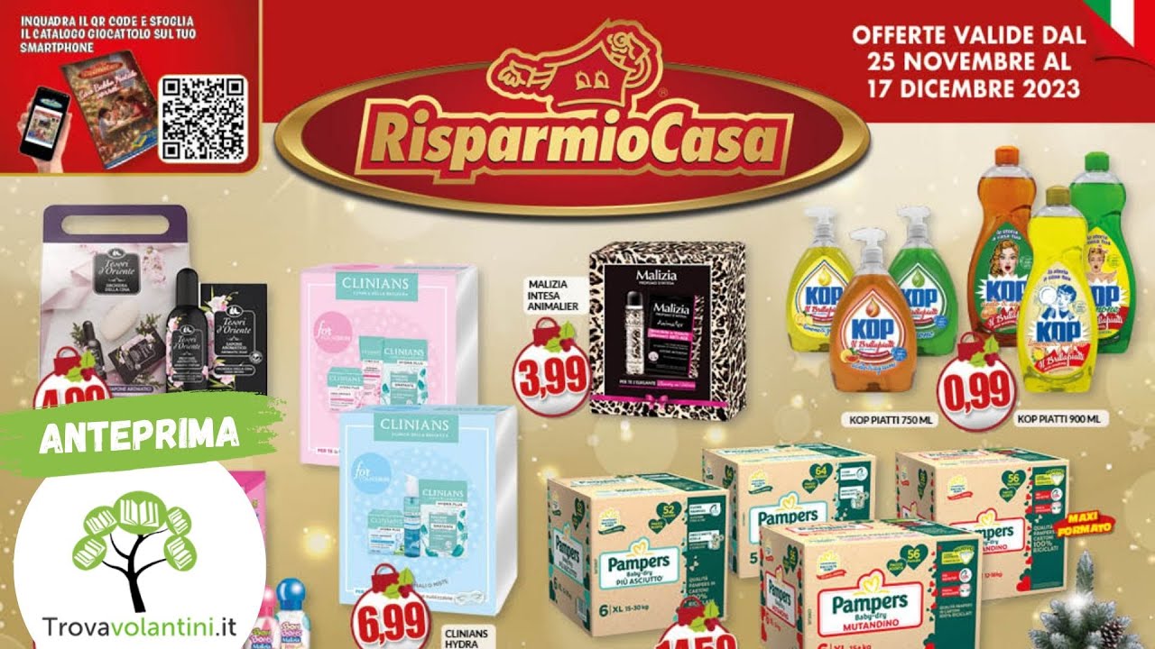 VOLANTINO RISPARMIOCASA dal 25 Novembre 17 dicembre 2023 #anteprima