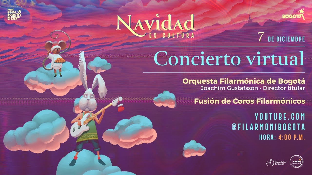 Concierto navideño Filarmónica de Bogotá