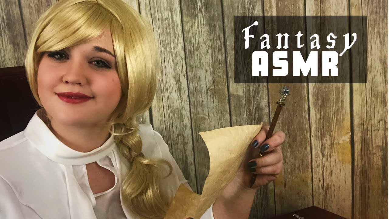 ASMR Fantasy | Medieval Librarian Suggests an Adventure | Journey to Eshon Part I | Library Ambiance