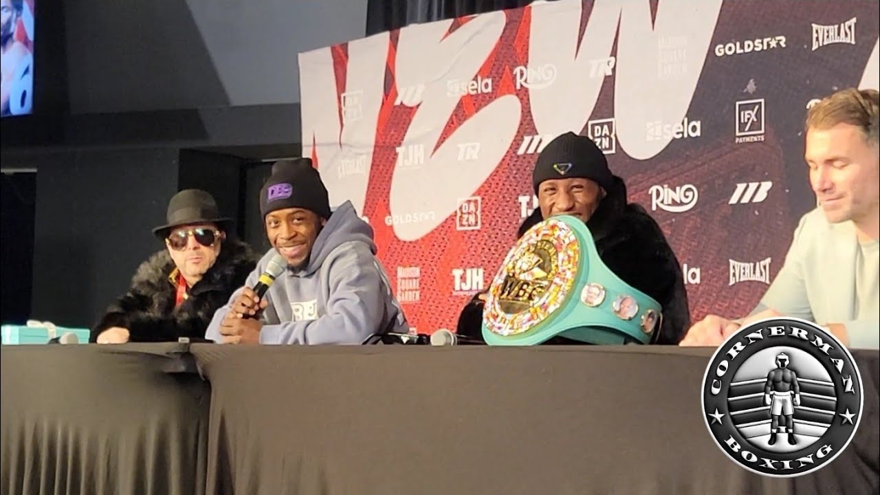 Keyshawn Davis & Bruce Carrington: Post-Fight Press Conference After KO Victories