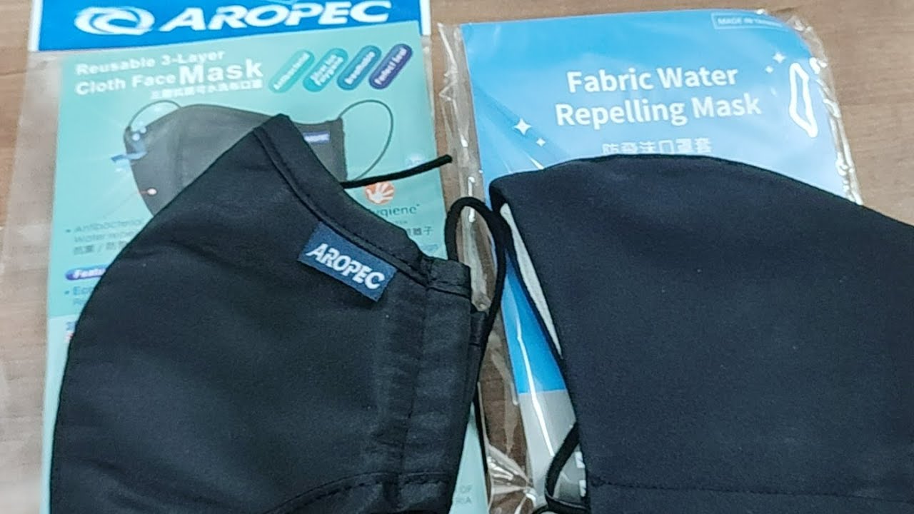 Aropec Antibacterial 3 Layer Mask with Silver Ion Polygiene and Anti Odour