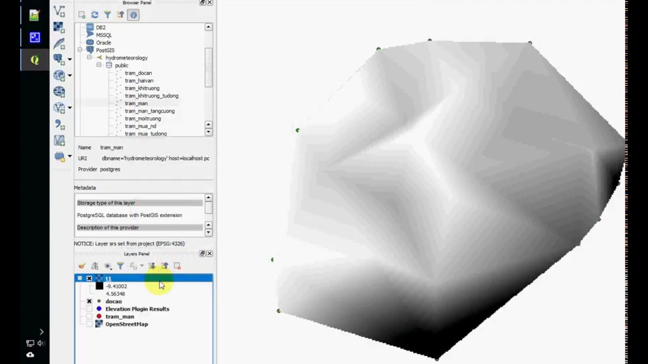 [QGIS Advanced] Get Elevation from point and Interpolation