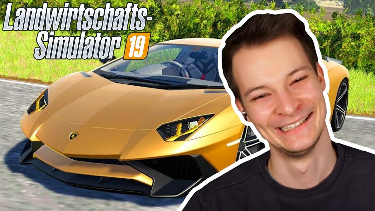 Ansgar fährt LAMBO im LS19 😂 Lamborghini Aventador LP750 | Nordrheintvplay Clips