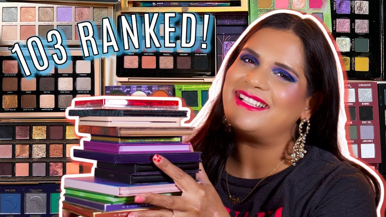 Ranking All The Eyeshadow Palettes I Tried In 2022 | FROM WORST TO BEST| Karen Harris Makeup