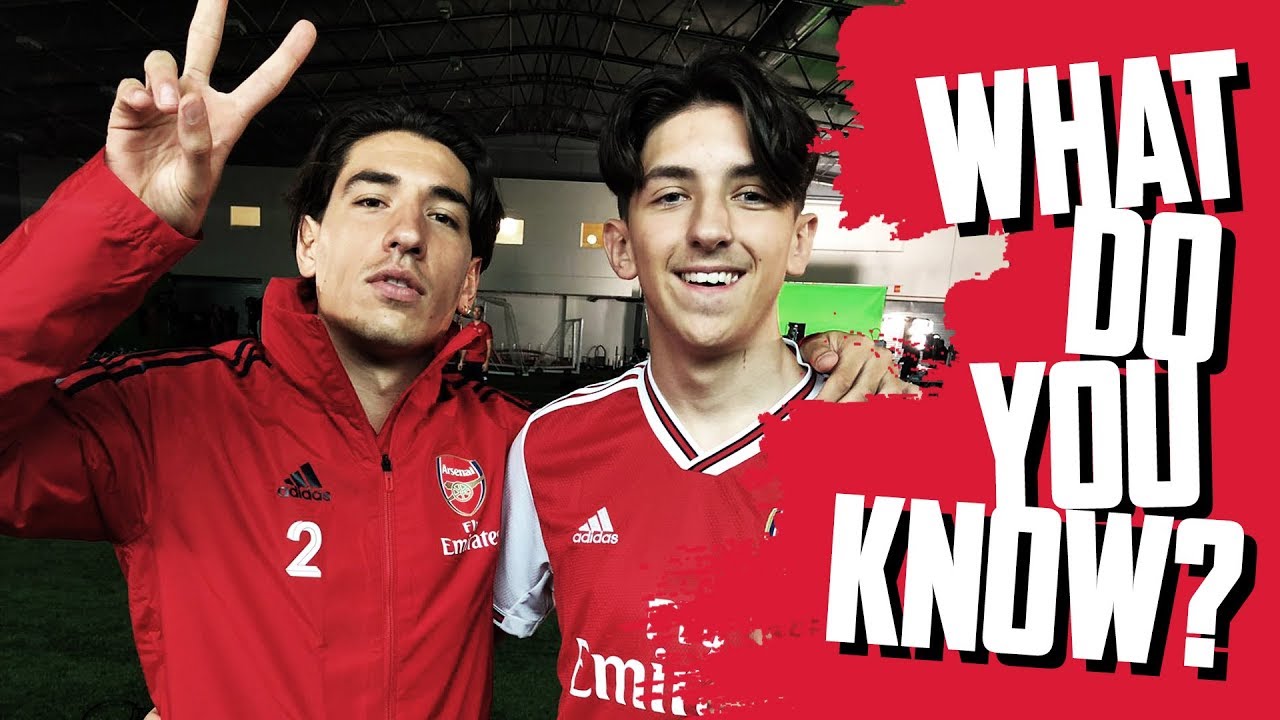 NAME ALL OF THE INVINCIBLES | Hector Bellerin v Junior Gunner Albie | What Do You Know?