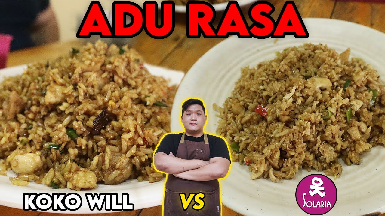 GUE VS NASI GORENG SPECIAL SOLARIA !!! ADU RASA EPS. 1
