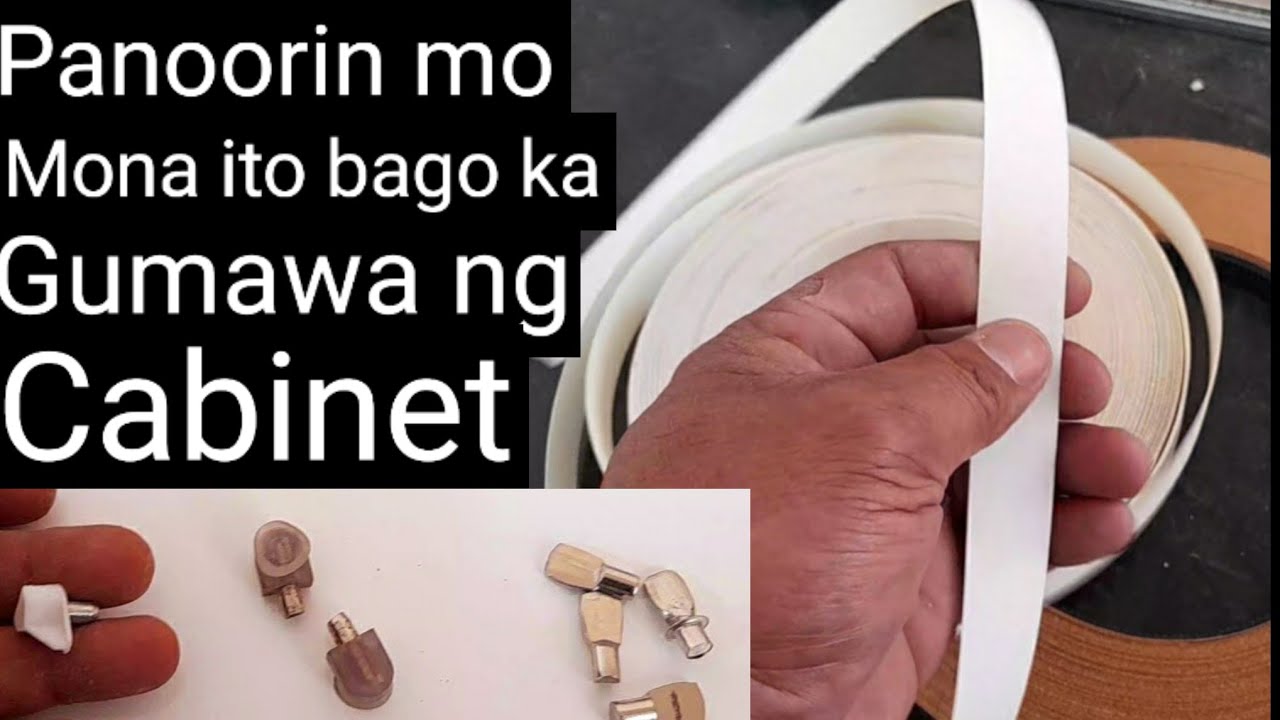 PAANO MAGLAGAY NG EDGEBANDING WITHOUT RUGBY. HOW TO INSTALL EDGEBANDING. MDF BOARD LAMINATED SHEETS