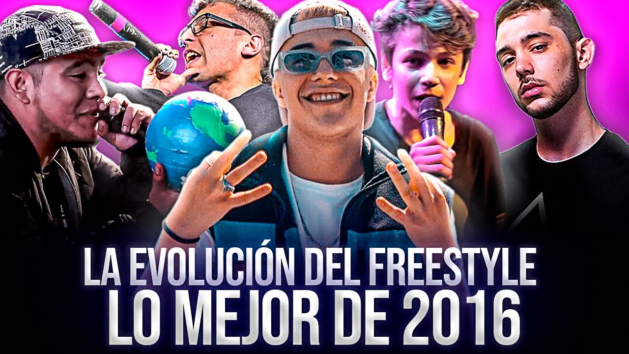LA EVOLUCI&Oacute;N DEL FREESTYLE 🔥 LO MEJOR DEL A&Ntilde;O 2016 🐓