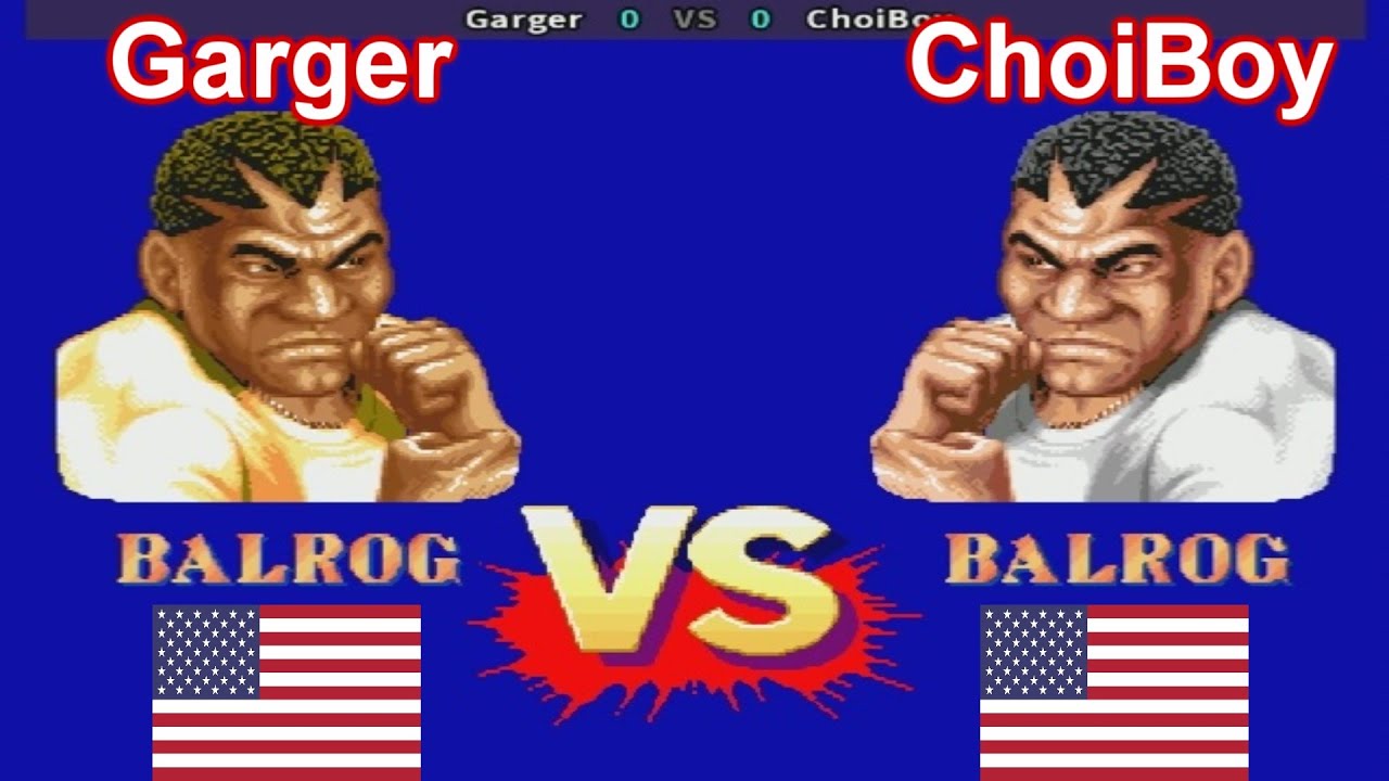 Street Fighter II': Hyper Fighting - Garger vs ChoiBoy