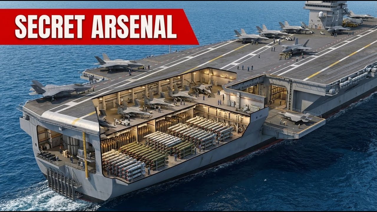 Secret Arsenal: The Deadliest Weapons on the Largest Aircraft Carrier in the U.S. Navy