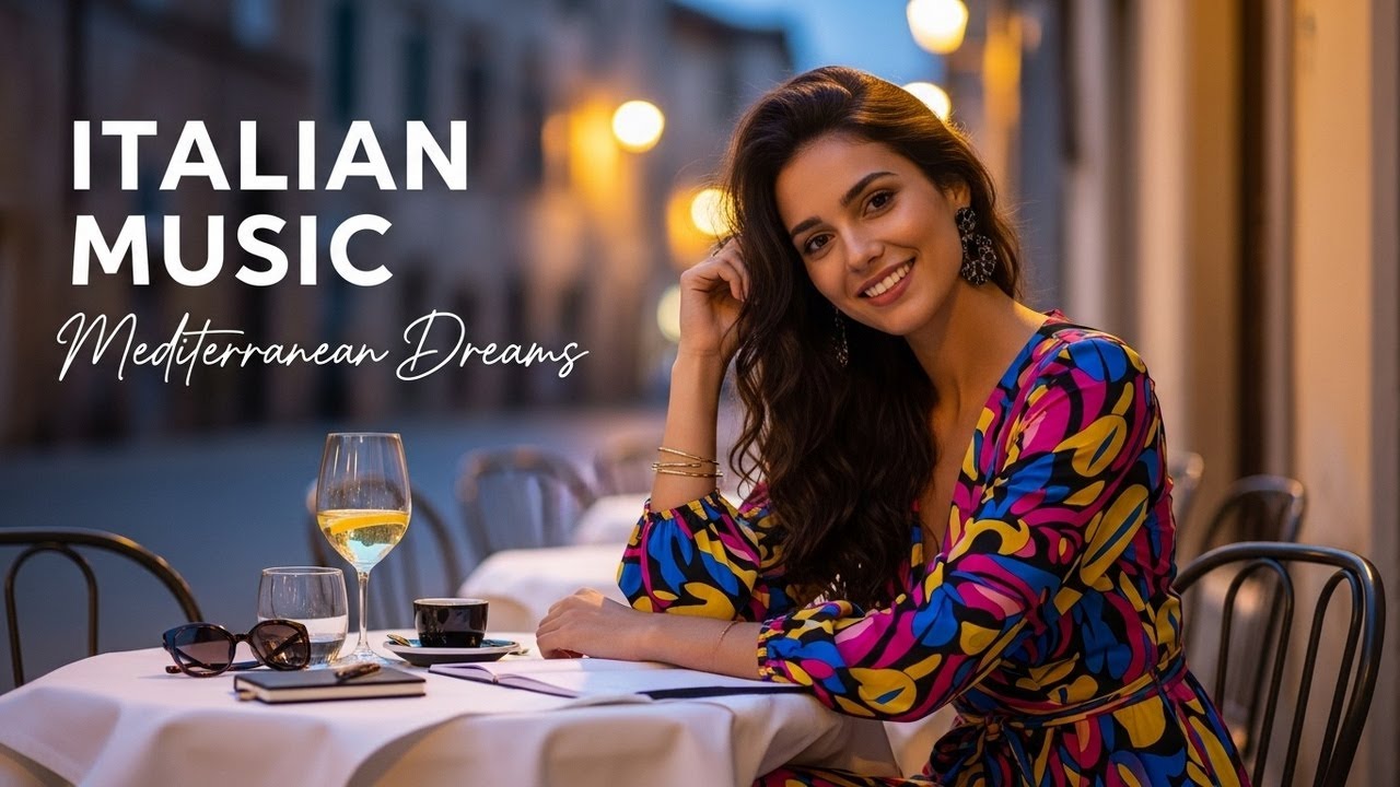 🎶 Italian Vibes & Mediterranean Music 🎶 Relaxing Italy Coast & Lake Como Peaceful Listening Space