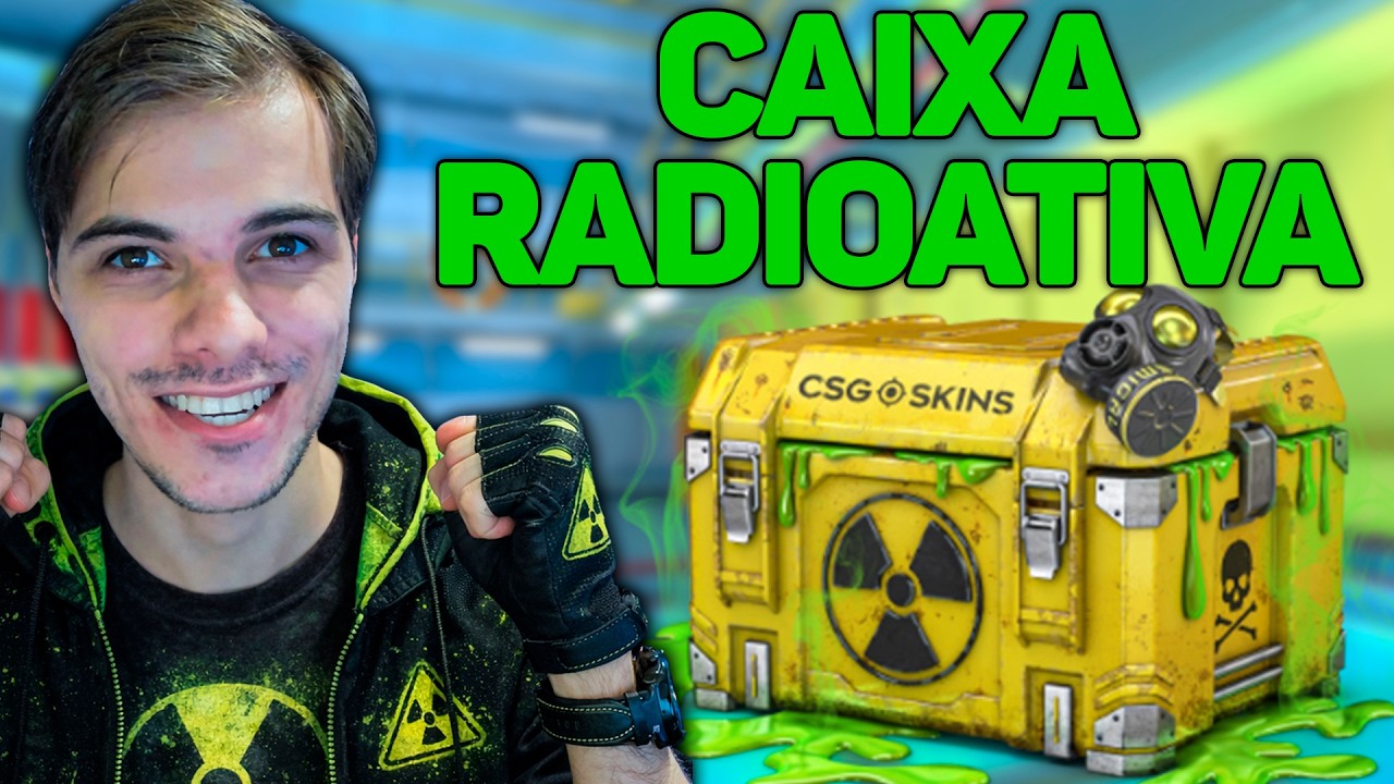 ABRI A CAIXA RADIOATIVA E VEIO ALGO INSANO! ☢️🔥