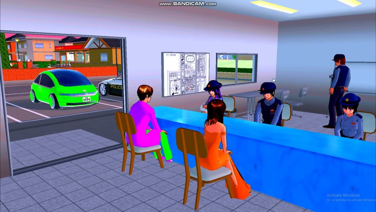 ละครสั้น เรื่อง บุกจับแก๊งคอเซ็นเตอร์#SAKURA school simulator
