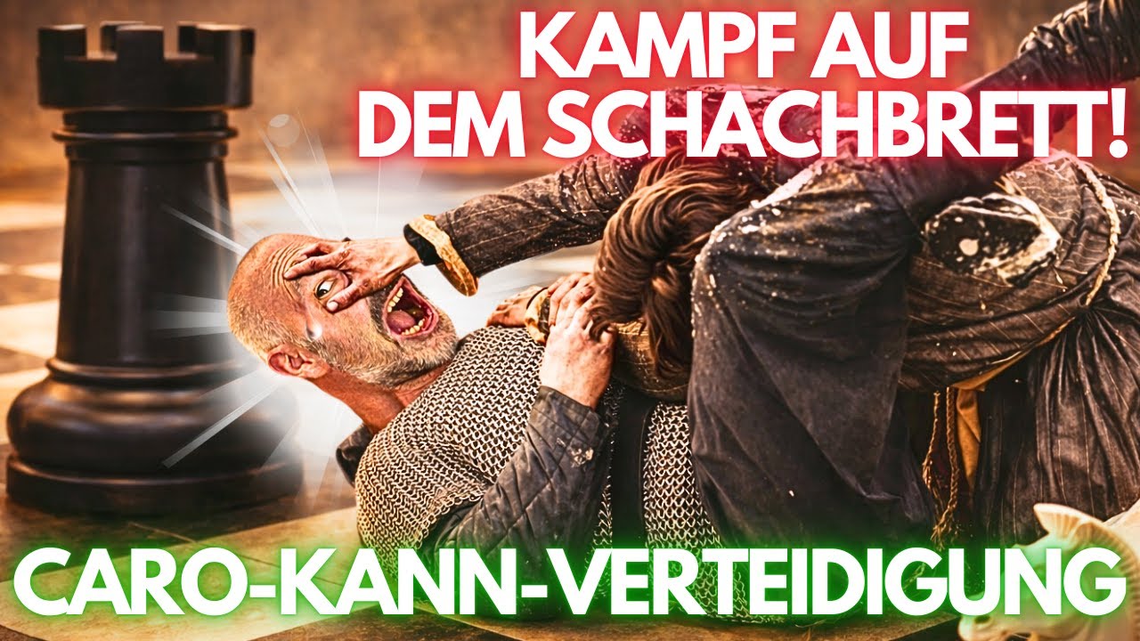 Caro-Kann-Verteidigung: SOLIDE… und TÖDLICH!