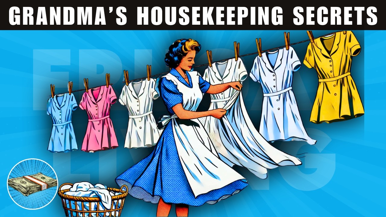 Grandma's 27+ Vintage Housekeeping Tips that may surprise you!