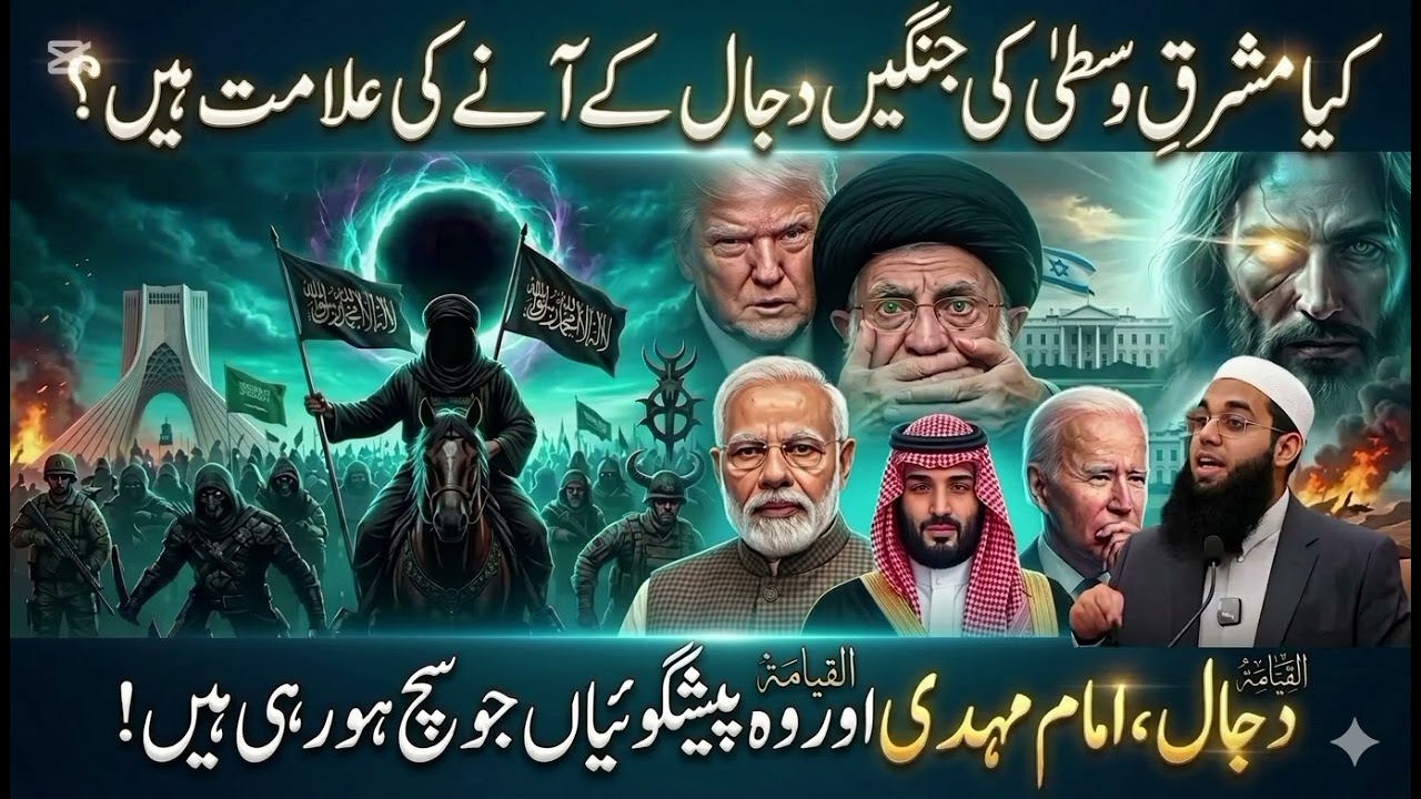 قیامت کی نشانیاں کیا ہیں ؟ دجال کب آئے گا ؟ امام مہدی علیہ السلام کا ظہور کب ہو گا ؟