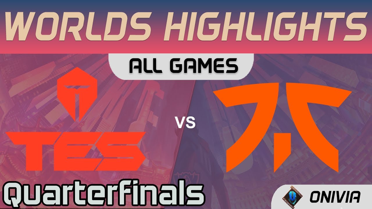 TES vs FNC Highlights ALL GAMES Quarterfinals Worlds 2020 Playoffs Top Esports vs Fnatic by Onivia