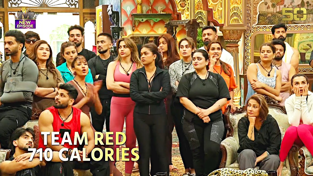 The 50 LIVE | Mr. Faisu Ki Team RED Ne Calories Burn Task Kiya WIN Aur Team GREEN Ka Hua LOSS