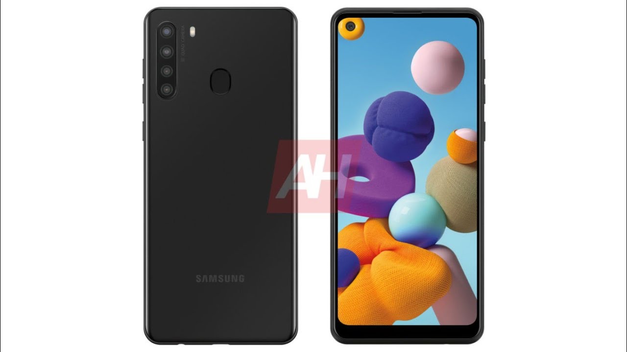 Samsung Galaxy A21 с дисплеем Infinity-O
