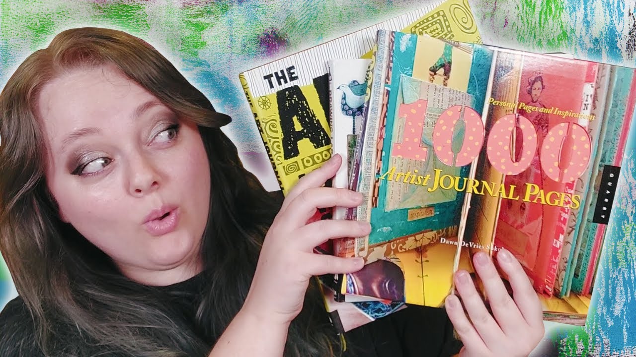5 Mixed Media Books You'll Love - Art Journal & Sketchbook Inspiration & Tutorials
