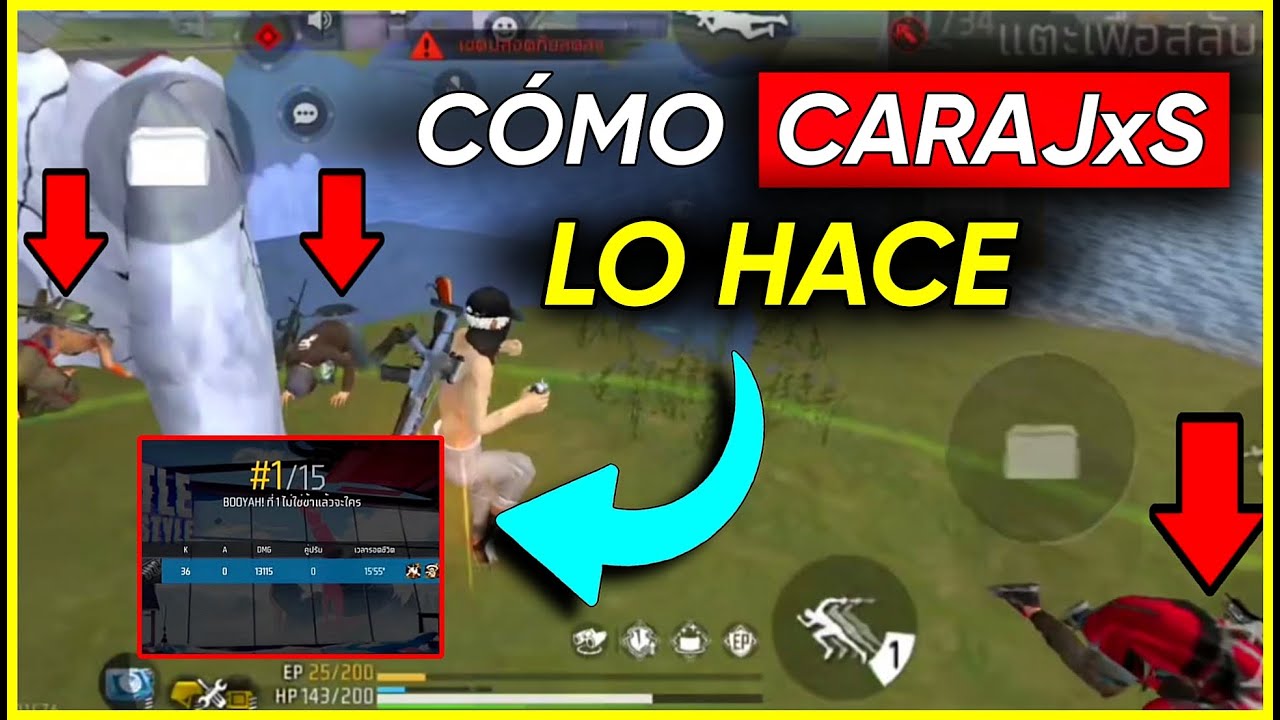 Cómo ELIMINAR escuadras completas en Free Fire según WASSANA // Saca Tú MAYOR POTENCIAL p2