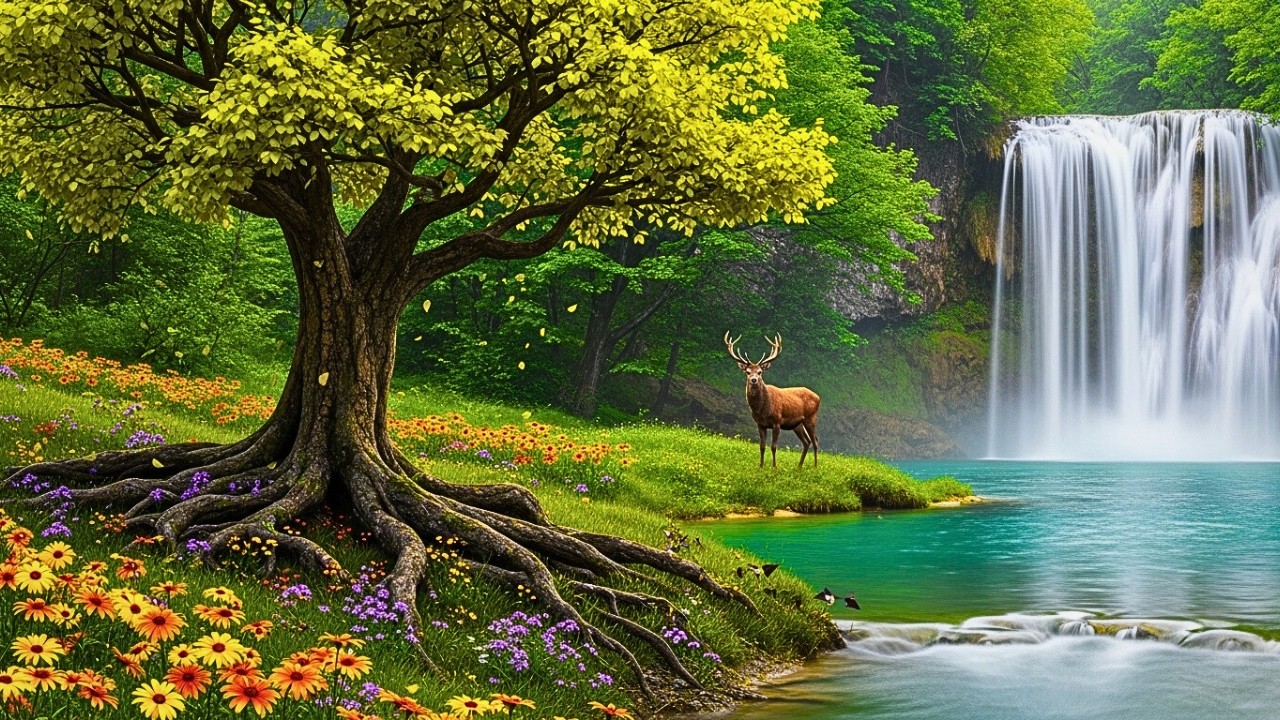 Relaxing Piano & Nature: 🌧️ Anxiety Relief, Gentle Piano to Stop Overthinking & Clear the Mind