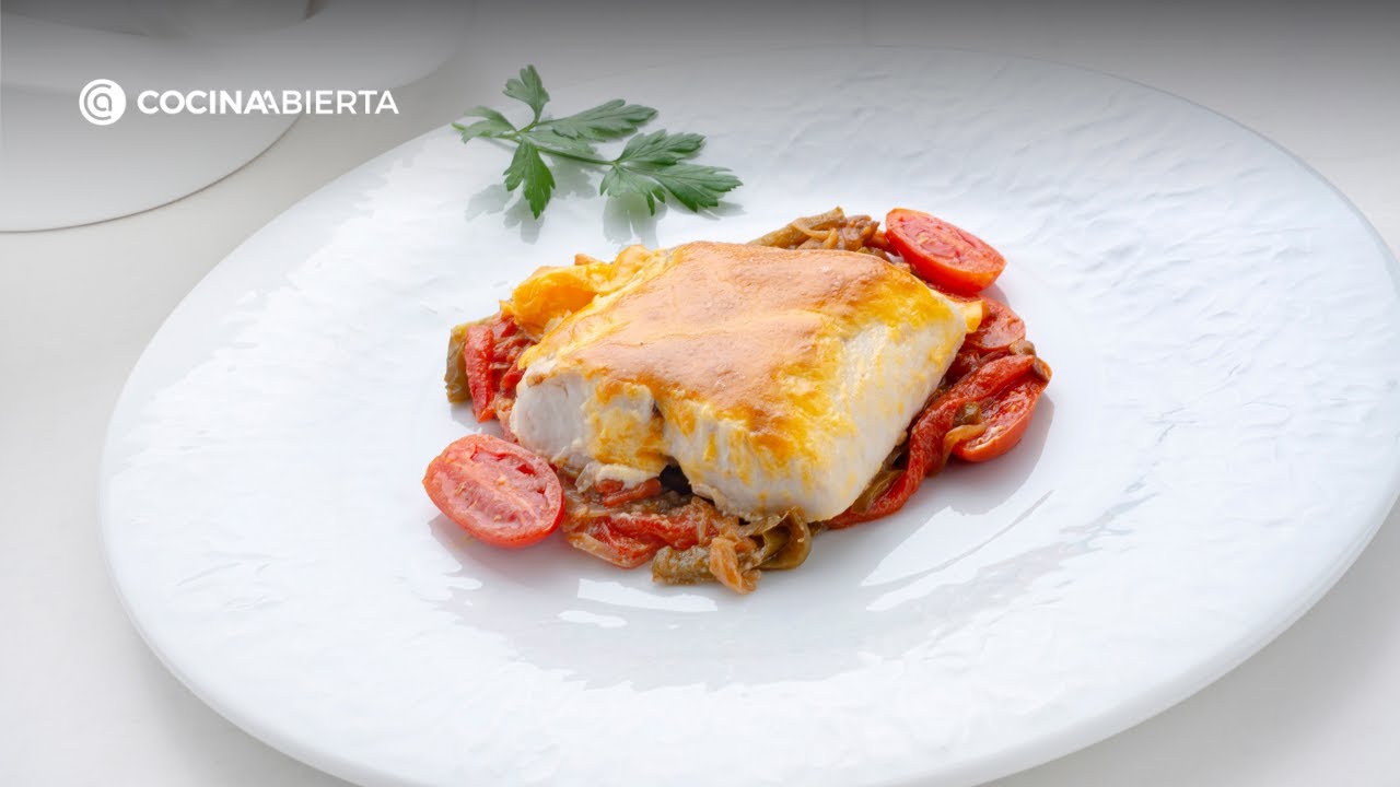 Merluza gratinada a la roteña, receta de Joseba Arguiñano