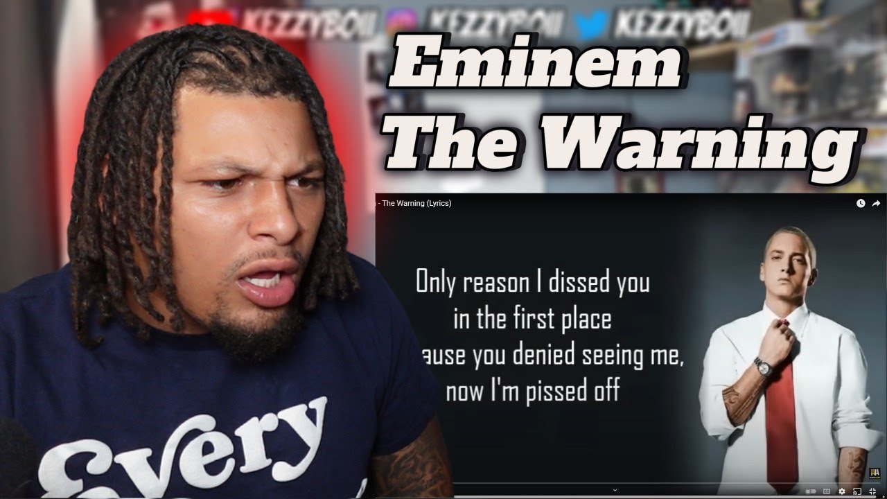 САМЫЙ ДЬЯВОЛЬСКИЙ ДИССЕРТ ВСЕХ ВРЕМЁН - Eminem The Warning || Реакция