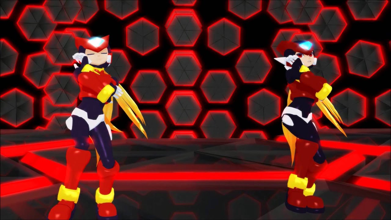 【MMD ロックマンゼロ】HYBRID【ROCKMAN】