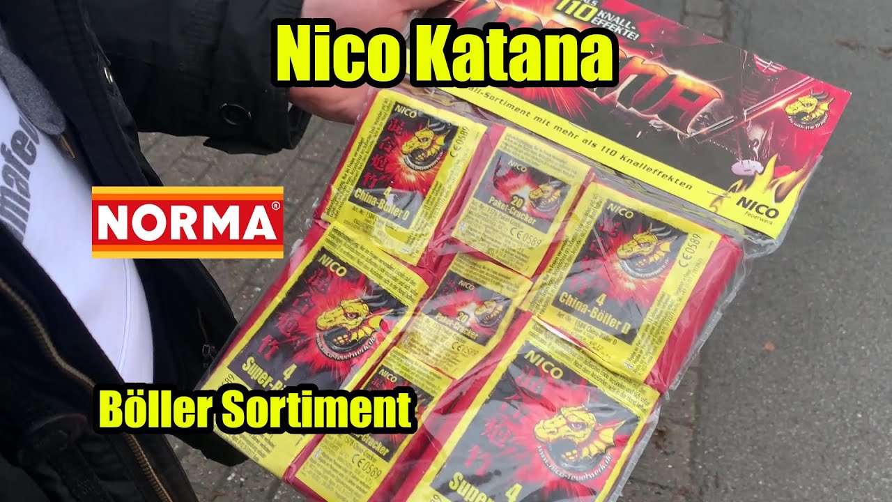 Nico Katana Böllersortiment / 3,99€ Norma /F2