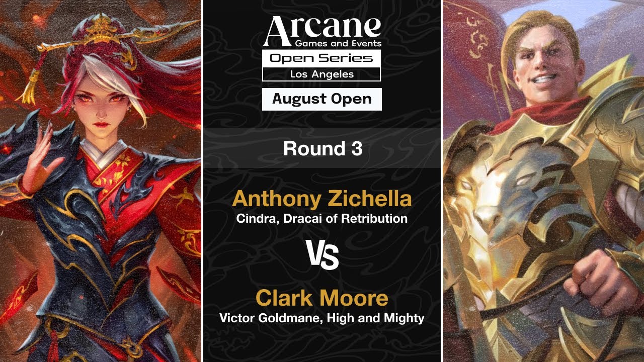 Round 3: Cindra vs Victor | August AGE Los Angeles Open | Season 3 | Flesh and Blood